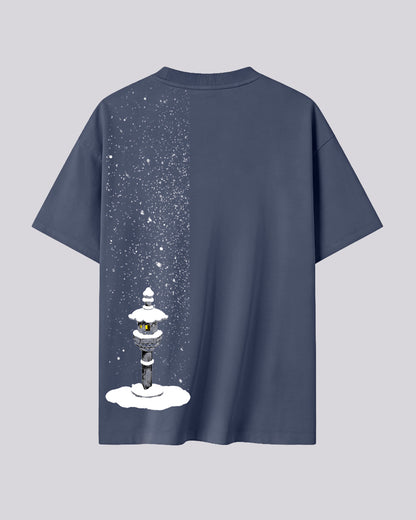 Shima Enaga | Oversized Tee | Slate