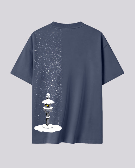 Shima Enaga | Oversized Tee | Slate