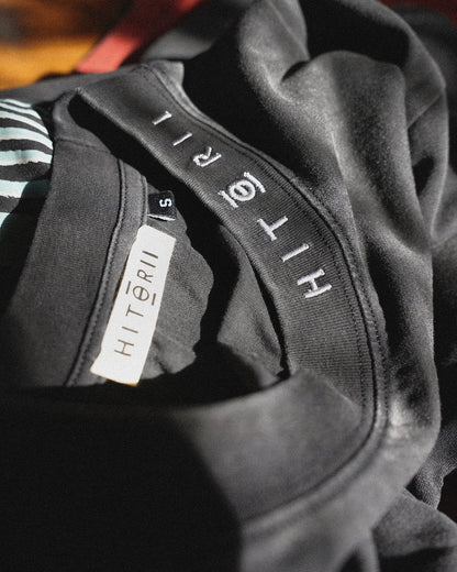 Trash Like Your Footwork | Oversized Tee | Stonewashed Black