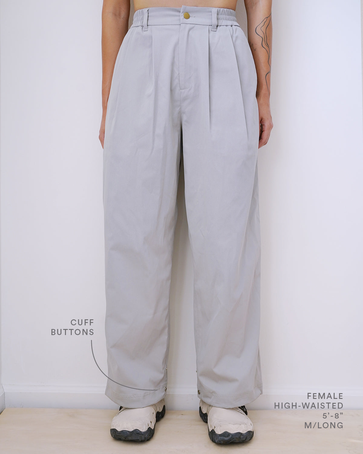 Hitorii W01 | Work Pant | Faded Teal