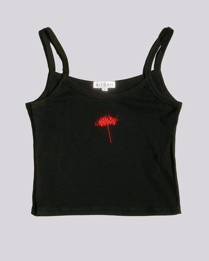 Spaghetti Tank | Spider Lily | Black
