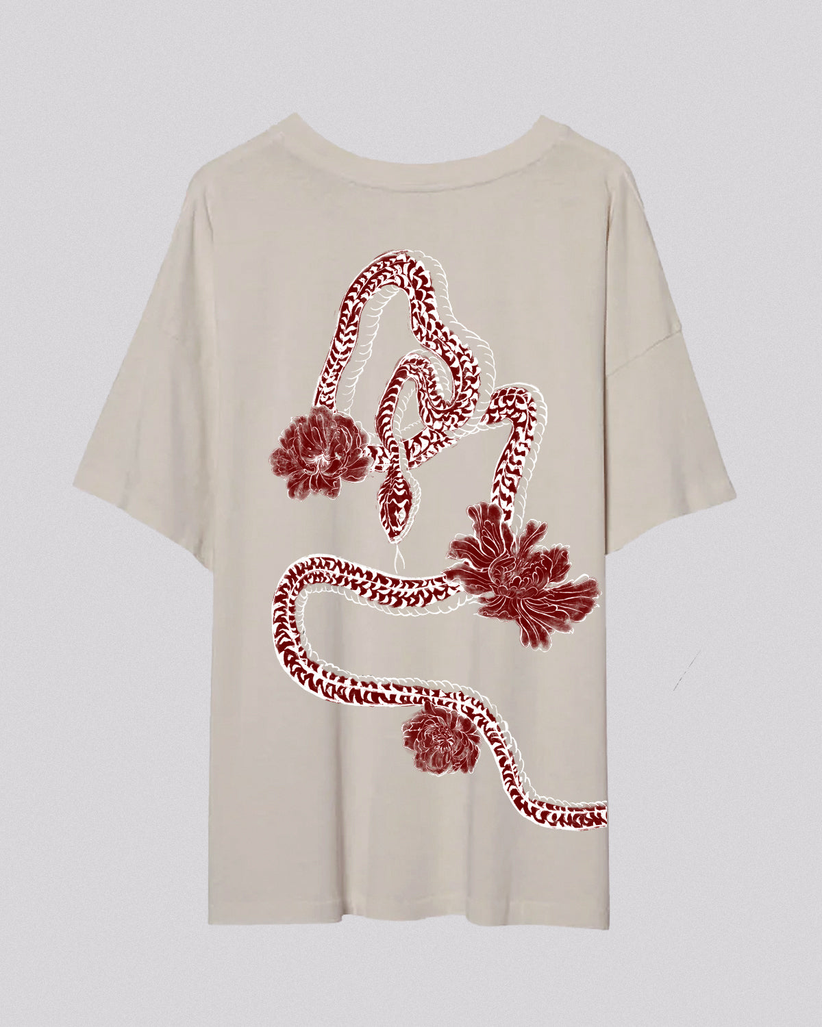 Year of the Snake | Oversized Tee | Ivory