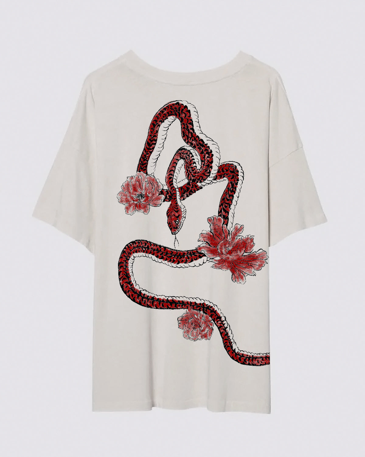 Year of the Snake | Oversized Tee | Ivory